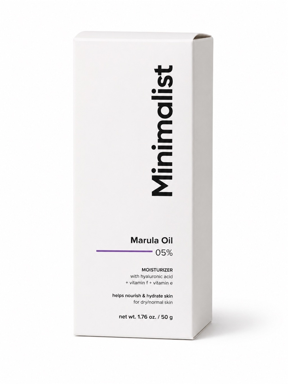 Minimalist Marula Oil 5% Face Moisturizer 1.76 oz Hydrating Cream